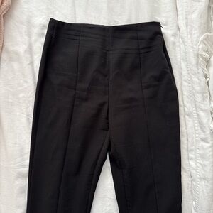 Zara Black High-Waisted Women's Trousers